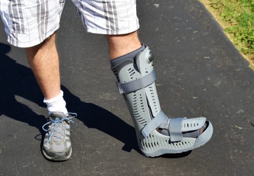 Boot for foot stress fracture