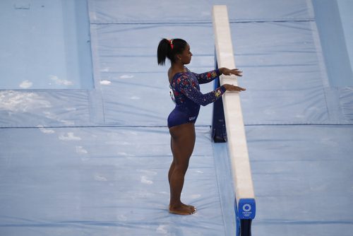 Simone Biles overcame the twisties to medal on the balance beam